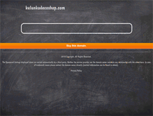 Tablet Screenshot of kulunkadecoshop.com